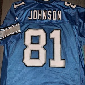 Authentic Calvin Johnson Detroit Lions Jersey